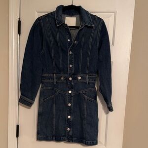 MOTHER the batwing cinch dress